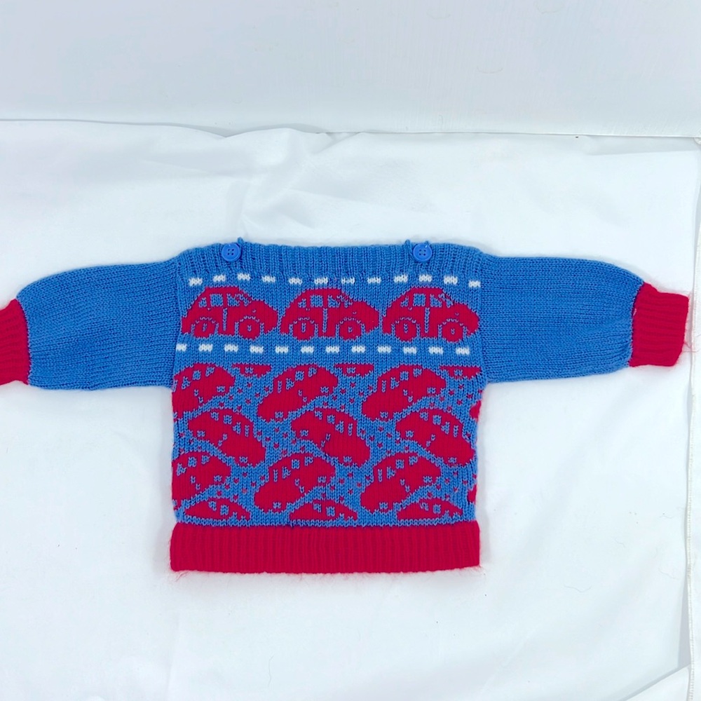 Vintage Handmade Boys Knitted Sweater